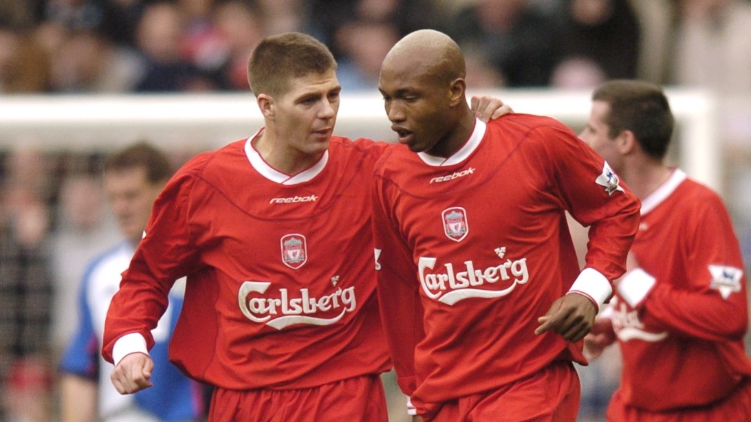 Gerrard & Diouf (©AI Project/Gallo Images)